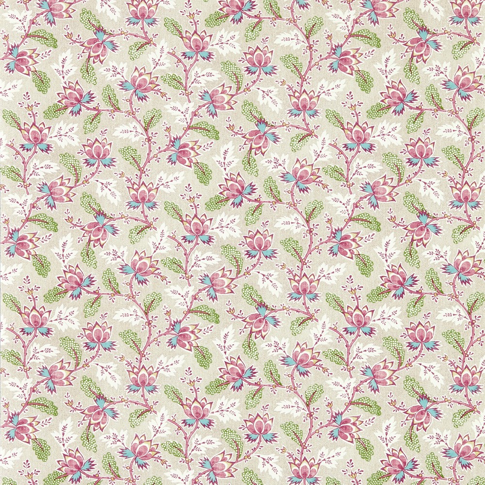 Dallimore Floral Wallpaper 217234 by Sanderson in Wild Rose